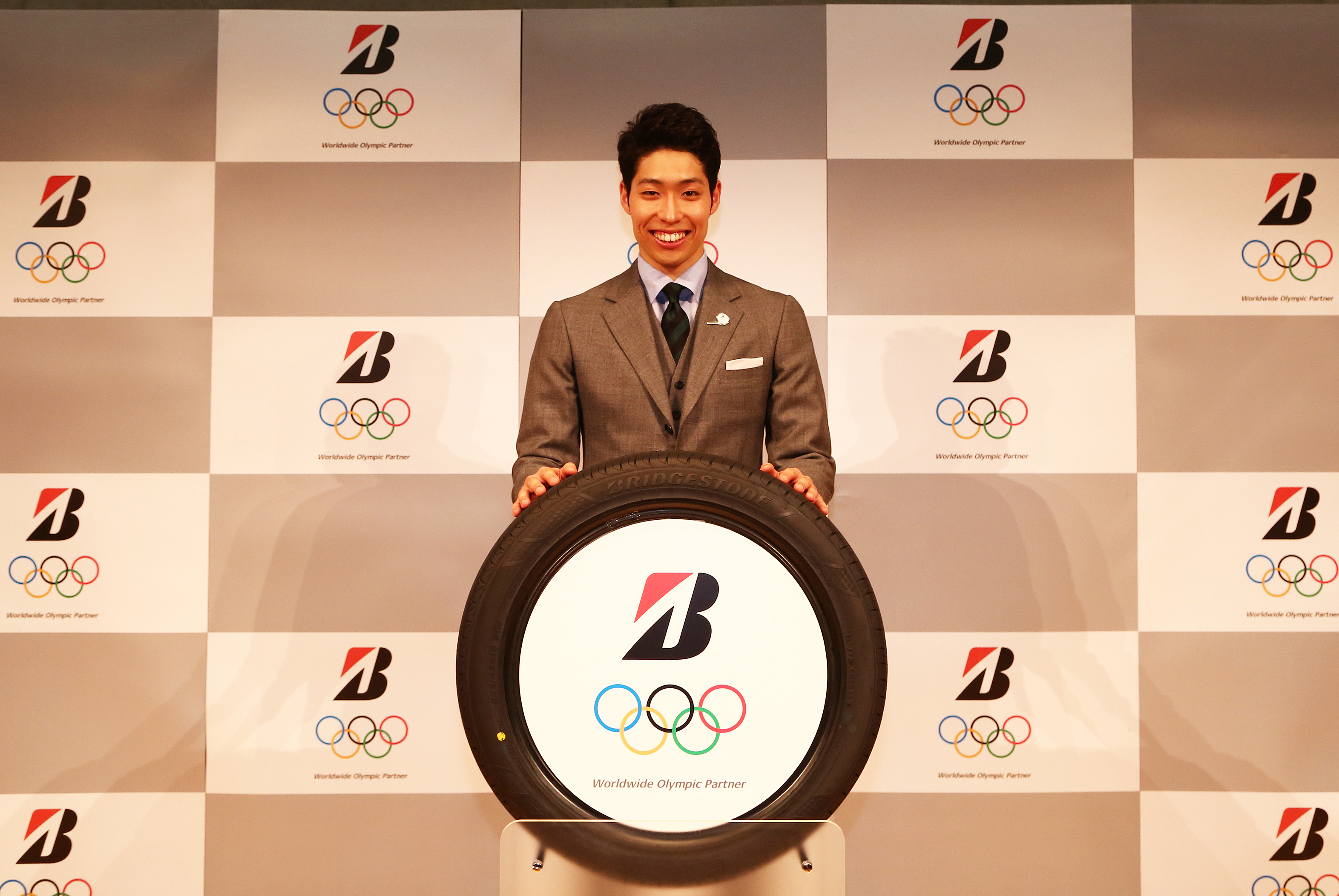 萩野公介、ブリヂストンと所属契約を締結